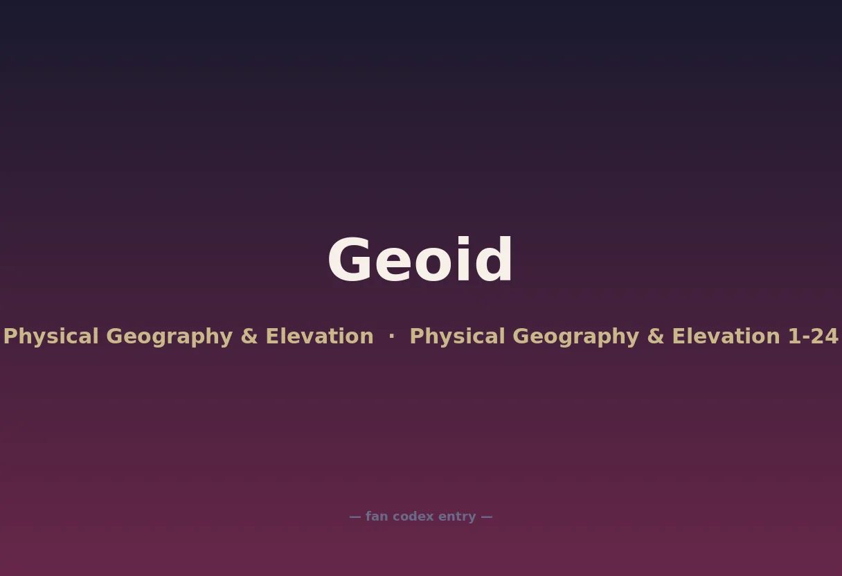 Geoid