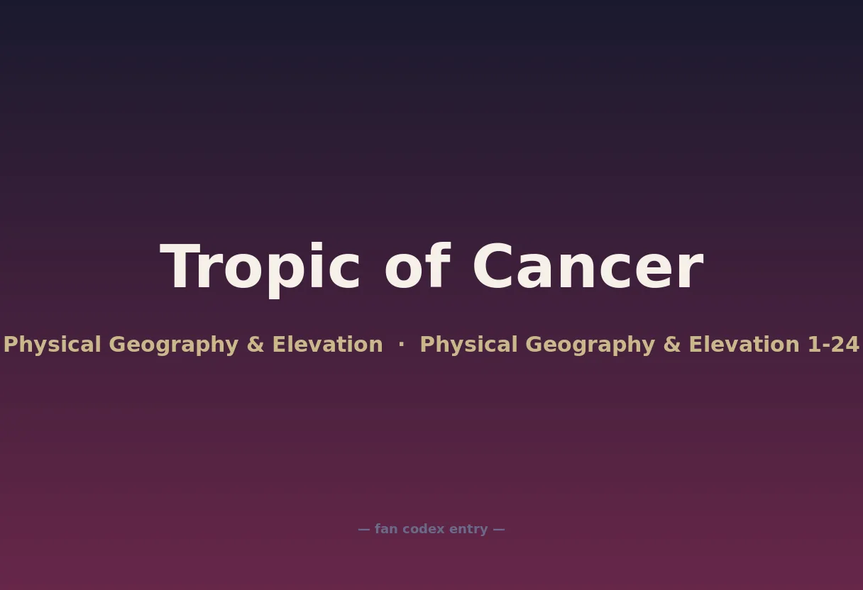 Tropic of Cancer